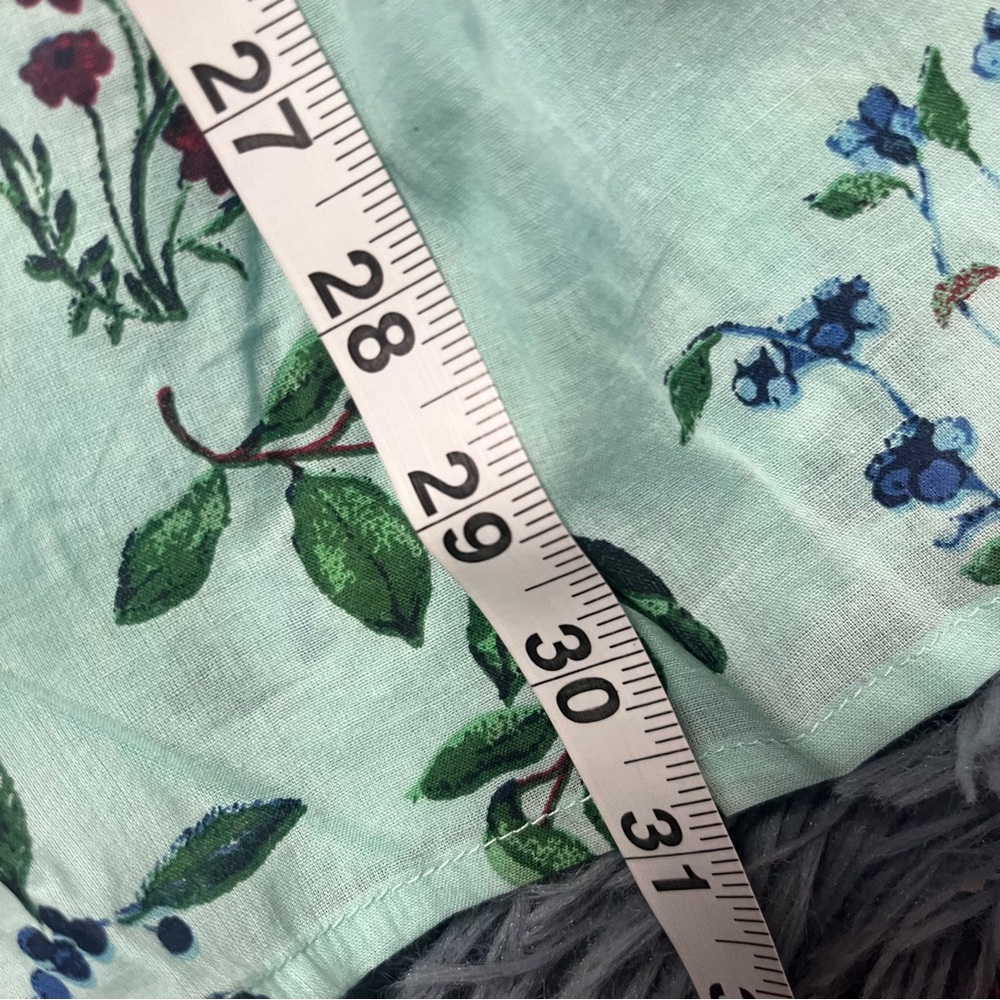 Hummingbird Tunic Blouses or swim coverup in pink and aqua - Picture 4 of 5